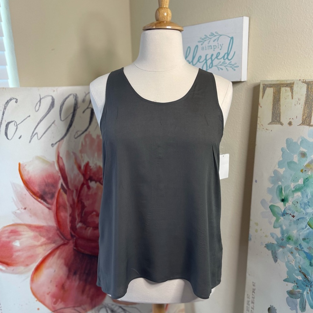 NWT•14th&Union from Nordstrom High/Low Tank Top